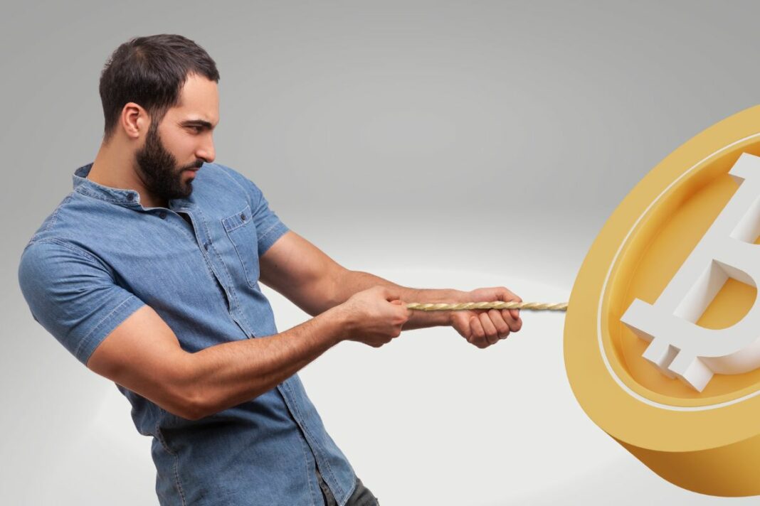 Bitcoin se bat pour maintenir un cap favorable - canva