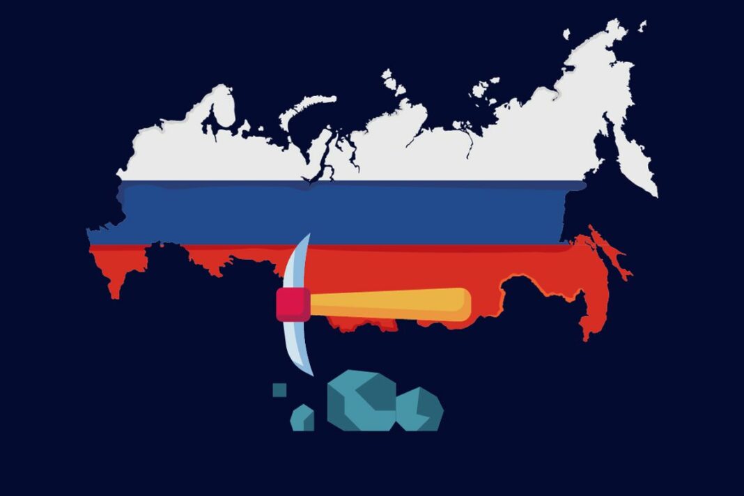 Les plateformes minières fourmilles en Russie - canva